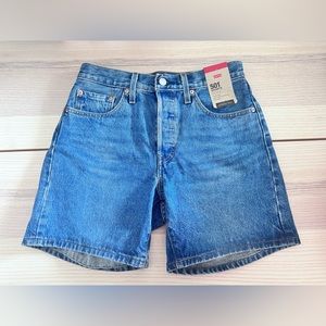 Levi’s 501 shorts size 27. Brand new, never worn.